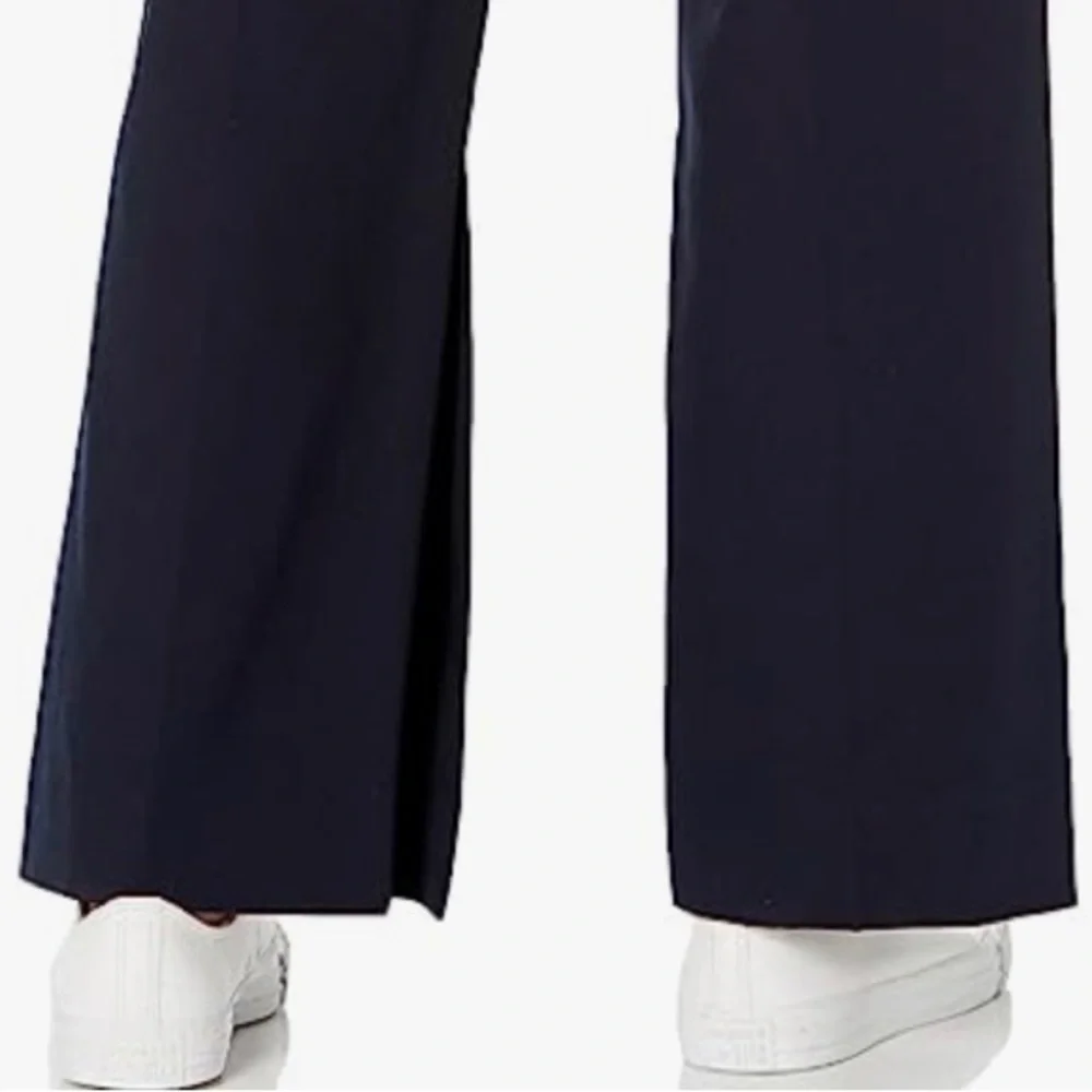 REBECCA TAYLOR Cotton Suiting Flared Trouser with‎ Vented Hems